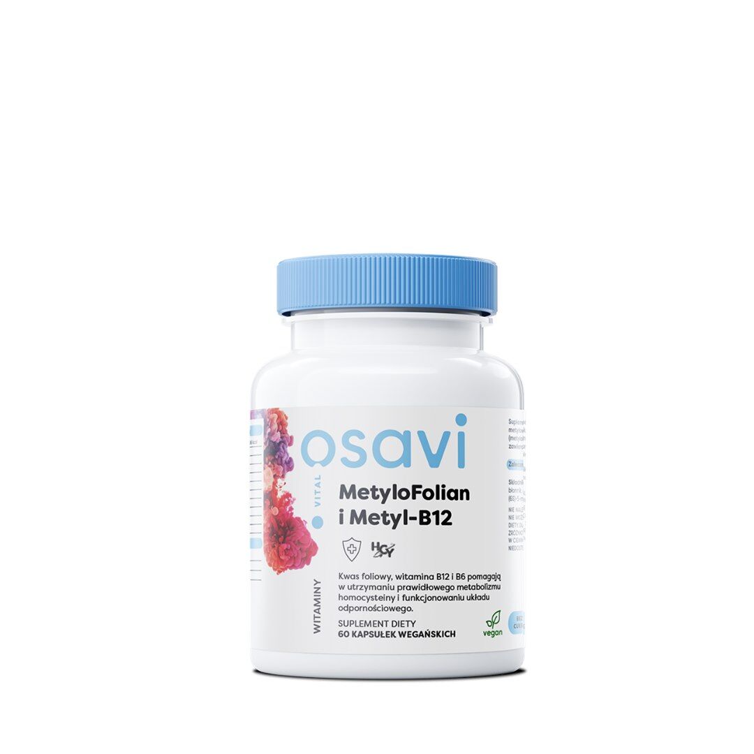 OSAVI Methylfolaat & Methyl-B12 (60 vcaps) - Viking Supplements