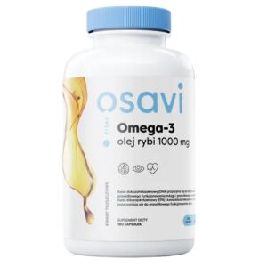 OSAVI Omega-3-visolie, moleculair gedistilleerd, 1000 mg, citroensmaak (180 softgels) - Viking Supplements