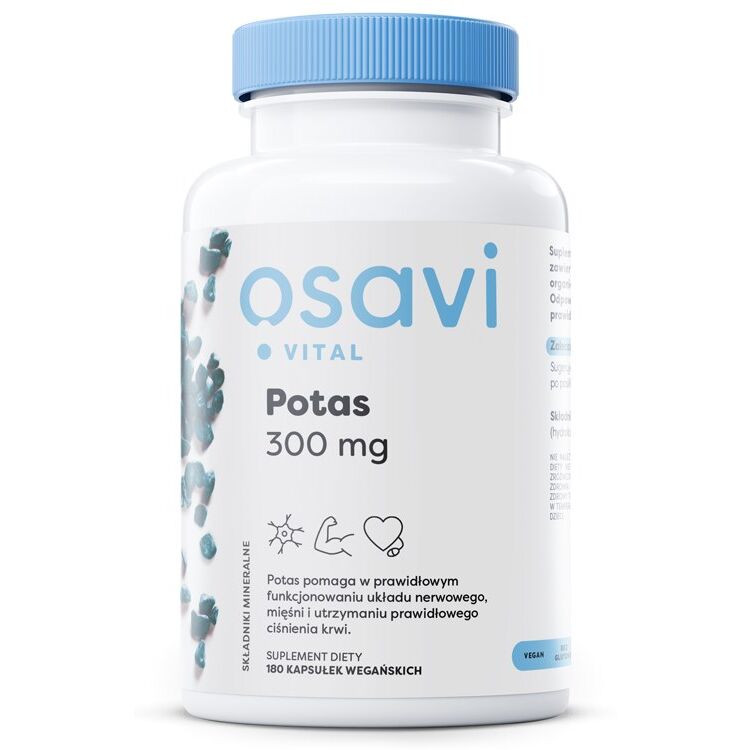 OSAVI Kalium 100 mg (180 vcaps.) - Viking Supplements