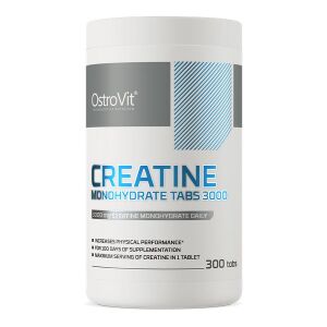 OSTROVIT Creatine-monohydraat 3000 mg (300 tabletten) - Viking Supplements