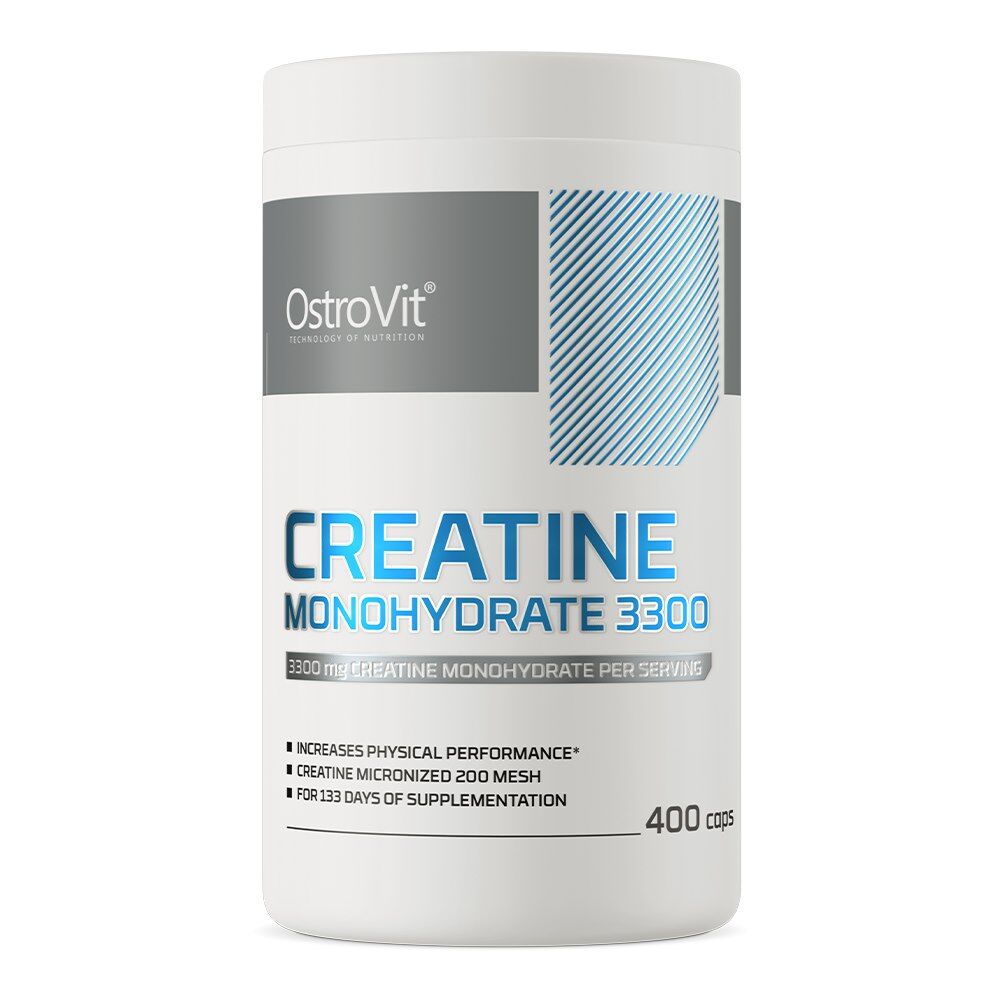 OSTROVIT Creatine-monohydraat 3300 mg (400 capsules) - Viking Supplements