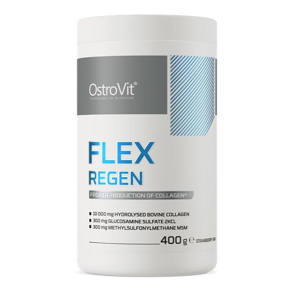 OSTROVIT Flex Regen aardbei & kiwi (400 g) - Viking Supplements