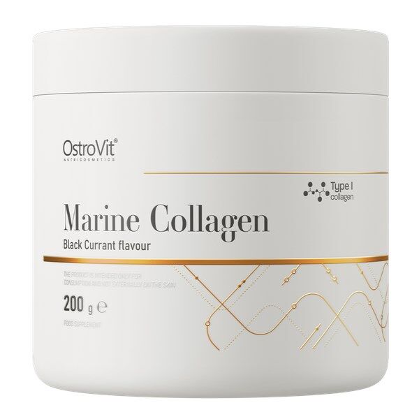 OSTROVIT Marine Collagen zwarte bes (200 g) - Viking Supplements