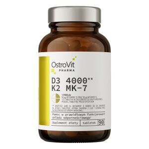 OSTROVIT Pharma D3 4000 K2 MK-7 (90 tabletten) - Viking Supplements