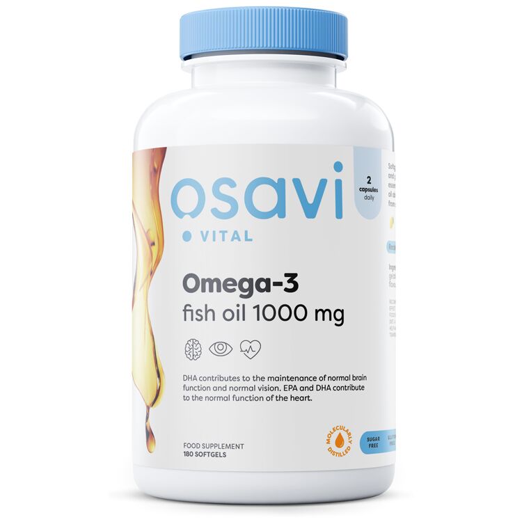 Omega-3-visolie, moleculair gedistilleerd