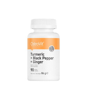 Ostrovit Kurkuma + Zwarte Peper + Gember (90 tabletten) - Viking Supplements