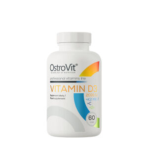Ostrovit Vitamine D3 2000 IE + K2 MK-7 + C + Zink (60 capsules) - Viking Supplements