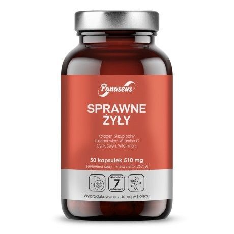 PANASEUS Efficient Veins (50 capsules) - Viking Supplements