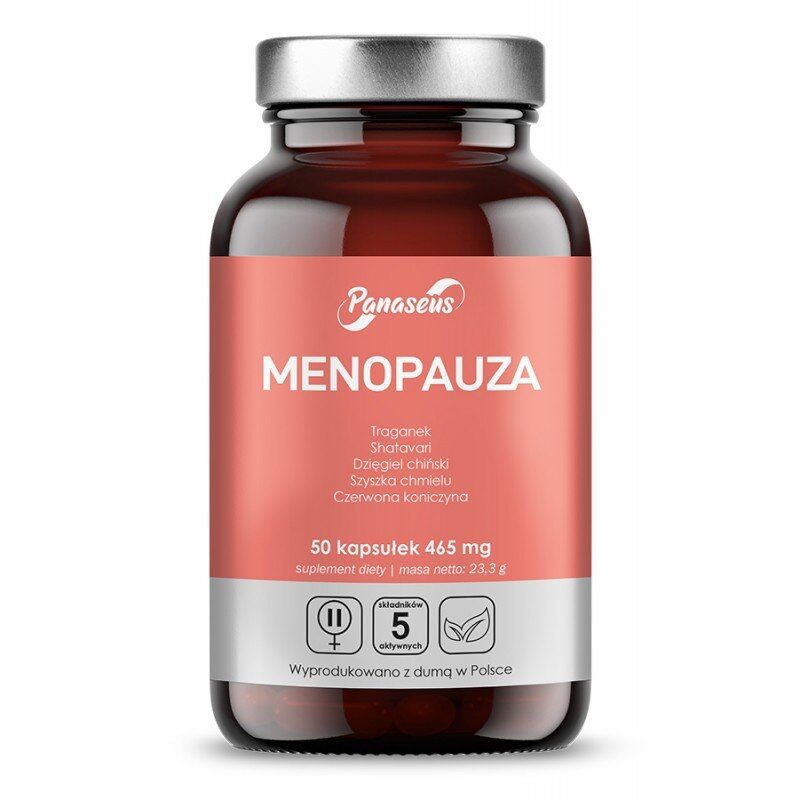 PANASEUS Menopauze (50 capsules) - Viking Supplements