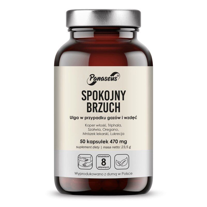 PANASEUS Stomach at ease (50 caps) - Viking Supplements