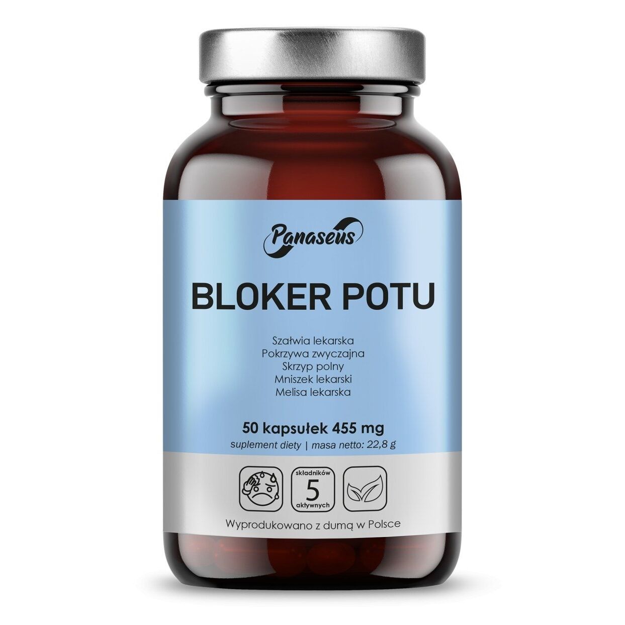 PANASEUS Zweetremmer (50 capsules) - Viking Supplements