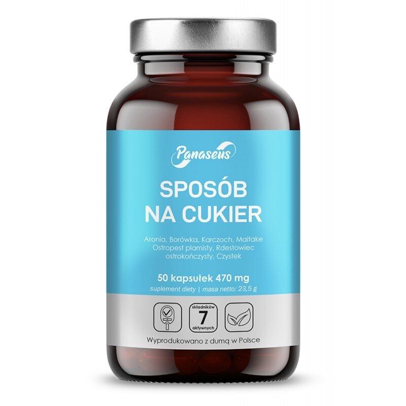 PANASEUS The Sugar Way (50 caps) - Viking Supplements