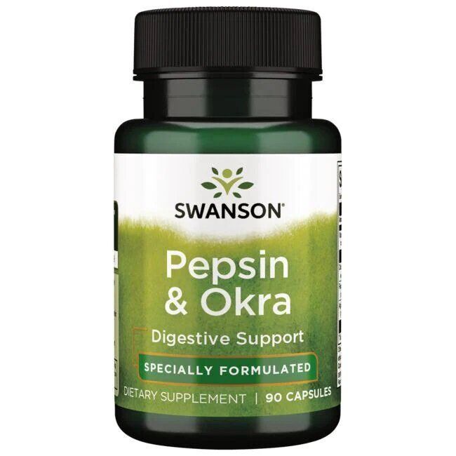 Pepsine & Okra - 90 capsules - Viking Supplements