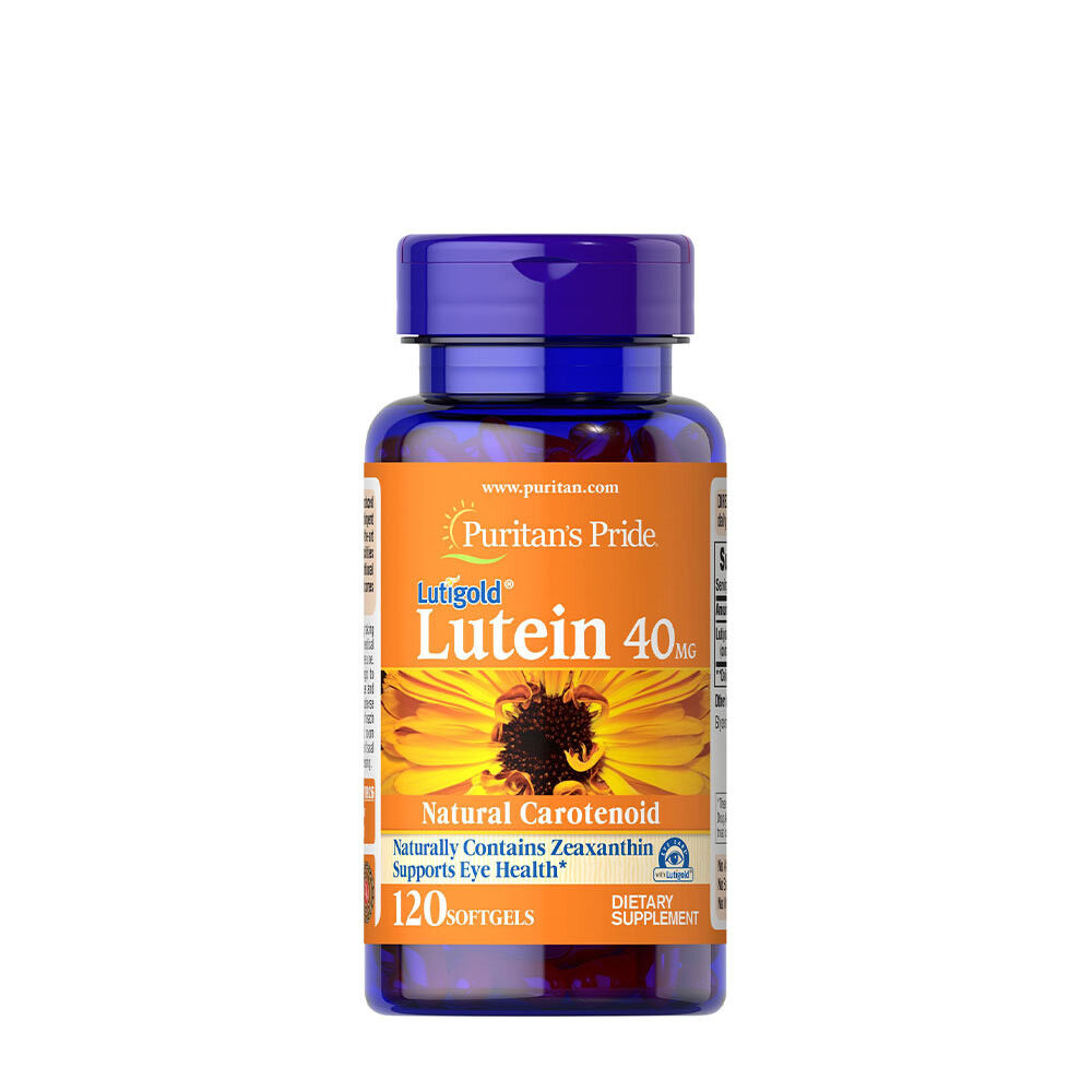 Puritans Pride Luteïne 40 mg met zeaxanthine (120 softgels) - Viking Supplements