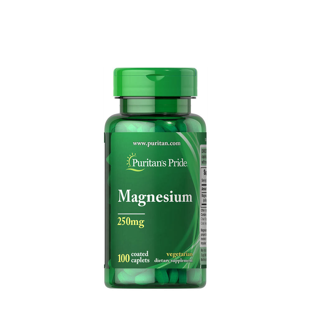 Puritan's Pride Magnesium 250 mg (100 tabletten) - Viking Supplements