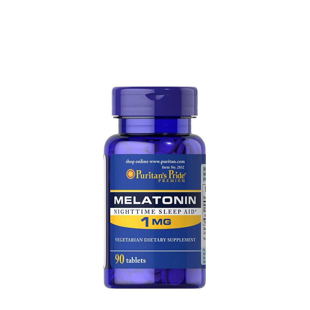 Puritan's Pride Melatonine 1 mg (90 tabletten) - Viking Supplements