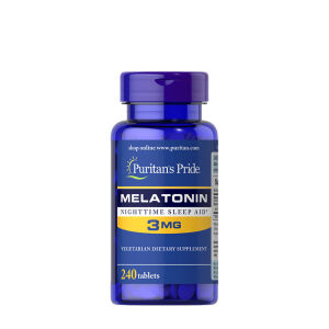Puritans Pride Melatonine 3 mg (240 tabletten) - Viking Supplements