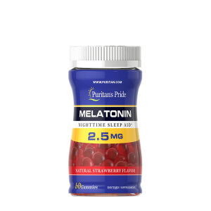 Puritan's Pride Melatonine-gummies 2,5 mg (60 gummies)