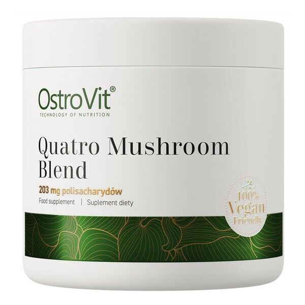 Quatro-paddenstoelenmix - 100 g - Viking Supplements