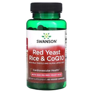 Rode gistrijst & CoQ10 - 60 vcaps - Viking Supplements