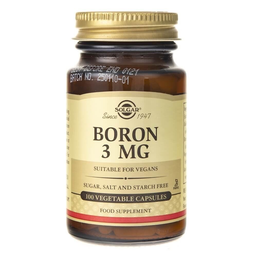 SOLGAR Boor 3 mg (100 capsules) - Viking Supplements