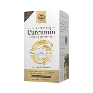 SOLGAR Curcumin Full Spectrum Vegan Form (90 caps) - Viking Supplements