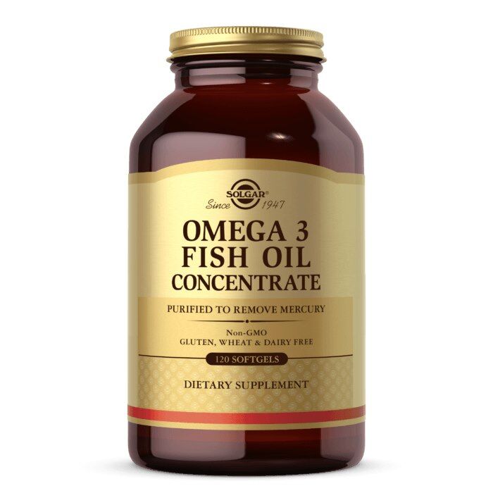 SOLGAR Omega 3 - Visolieconcentraat (120 capsules) - Viking Supplements