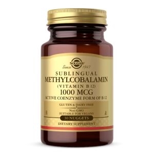 SOLGAR Sublinguale methylocobalamine (vitamine B12)