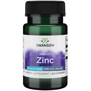 SWANSON Albion Zinkchelaat 15 mg 60 capsules - Viking Supplements
