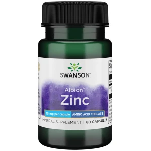 SWANSON Albion Zinkchelaat 15 mg 60 capsules - Viking Supplements