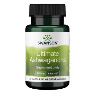 SWANSON Ashwagandha KSM-66 250 mg 60 capsules - Viking Supplements