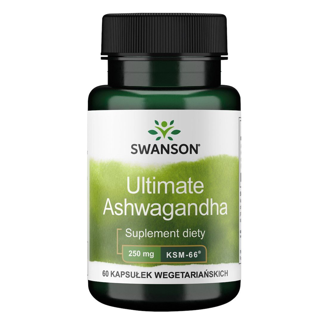 SWANSON Ashwagandha KSM-66 250 mg 60 capsules - Viking Supplements