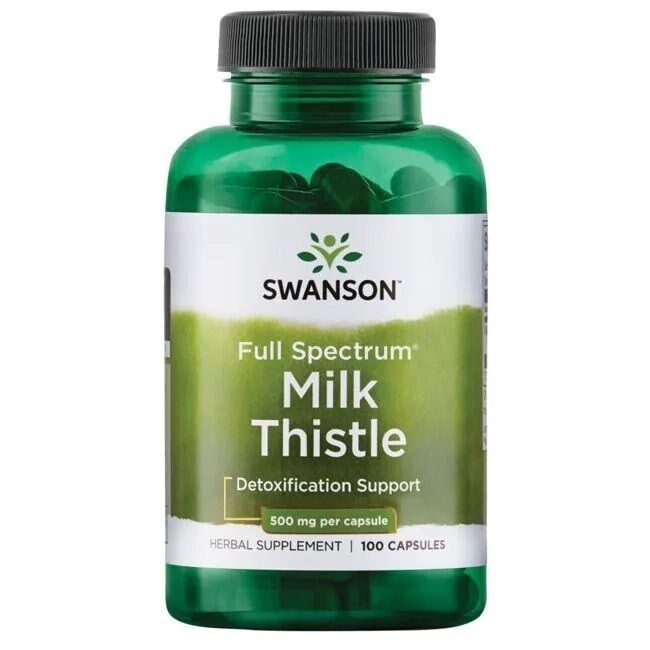 SWANSON FS Mariadistel 500 mg 100 capsules - Viking Supplements