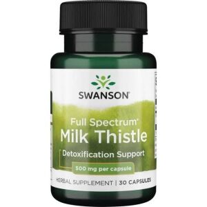 SWANSON FS Mariadistel 500 mg 30 capsules - Viking Supplements