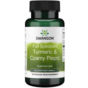 SWANSON FS Kurkuma en zwarte peper 60 capsules - Viking Supplements