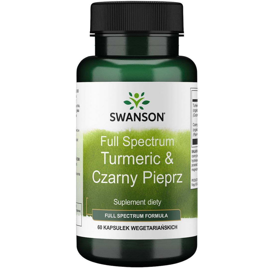 SWANSON FS Kurkuma en zwarte peper 60 capsules - Viking Supplements