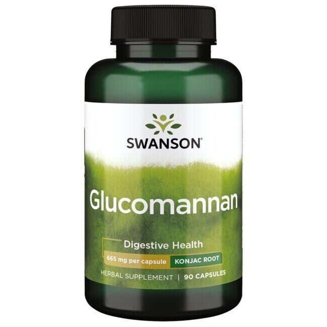 SWANSON Glucomannaan 665 mg 90 capsules - Viking Supplements