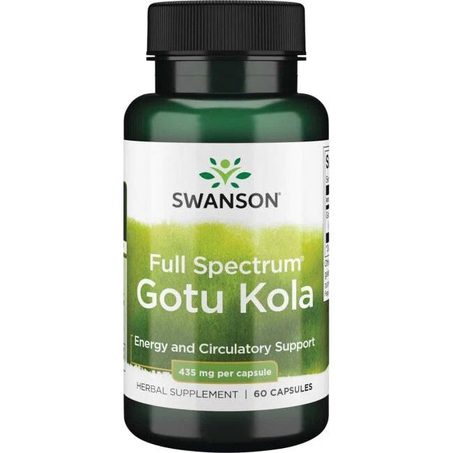 SWANSON Gotu Kola 435 mg 60 capsules - Viking Supplements