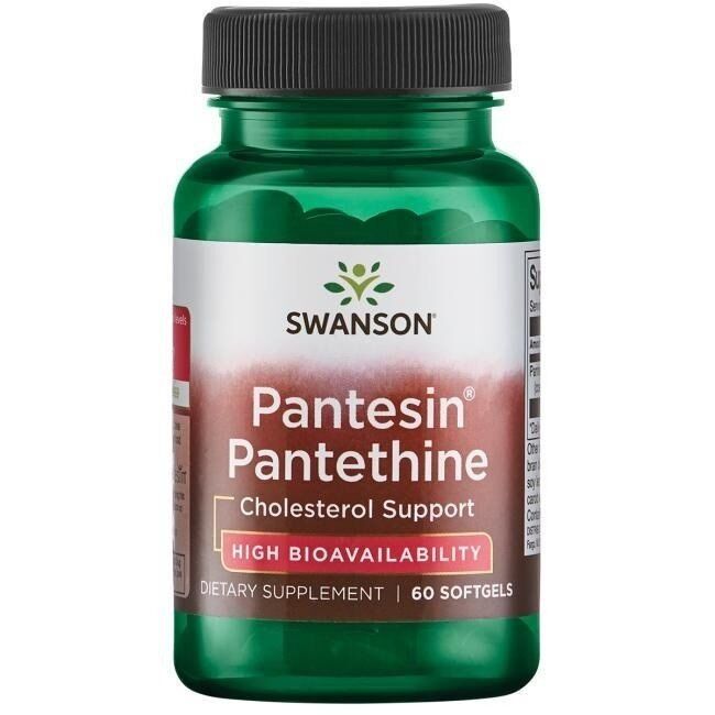 SWANSON Pantesin Panthetine 300 mg 60 capsules - Viking Supplements