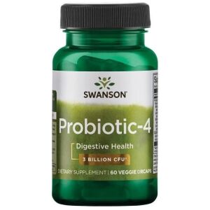 SWANSON Probiotic-4 60 capsules - Viking Supplements