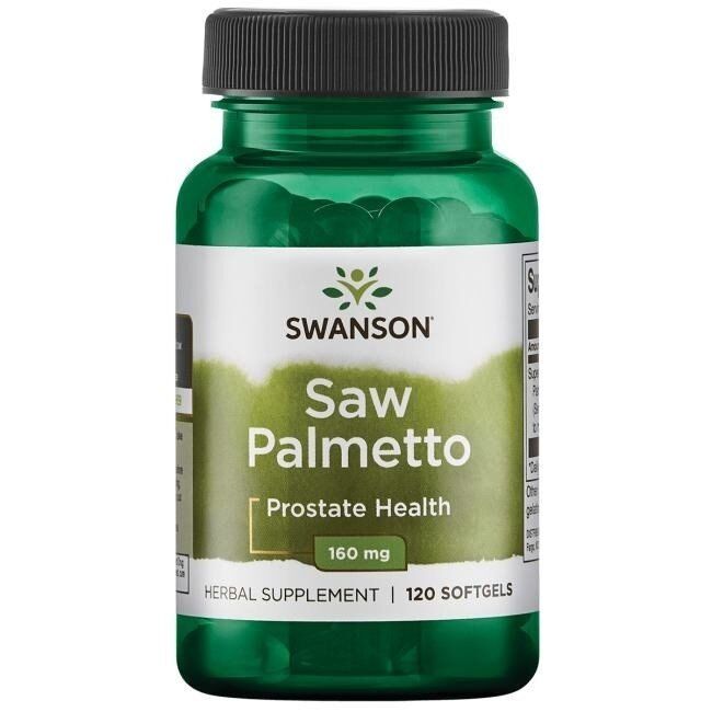 SWANSON Zaagpalm-extract 160 mg 120 softgels - Viking Supplements
