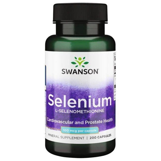 SWANSON Selen SeLECT 100 mcg 200 capsules - Viking Supplements