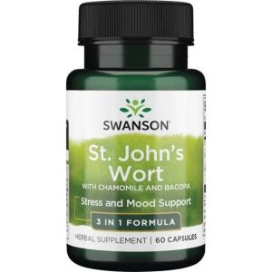 SWANSON St. John's triple complex 60 capsules - Viking Supplements