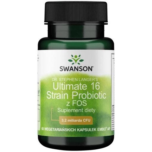 SWANSON Ultimate-formule met 16 stammen, 60 dr vca - Viking Supplements
