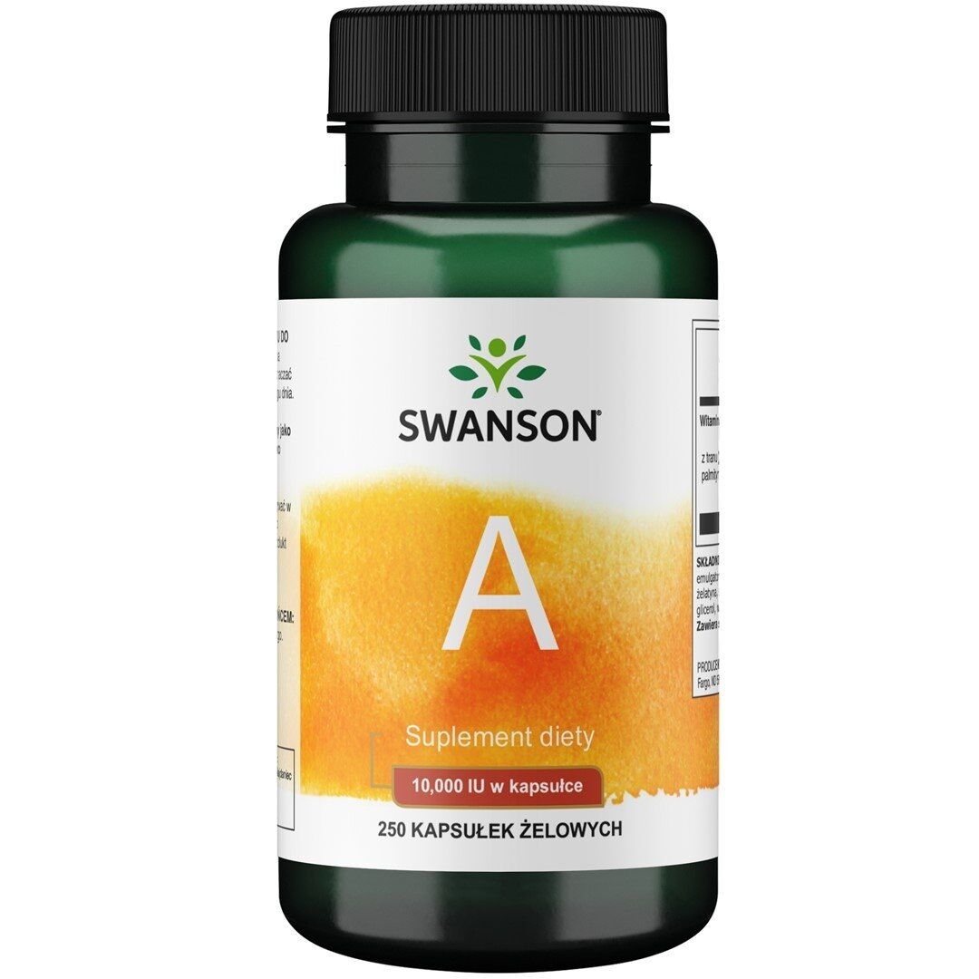 SWANSON Vitamine A 10.000 IE 250 softgels - Viking Supplements