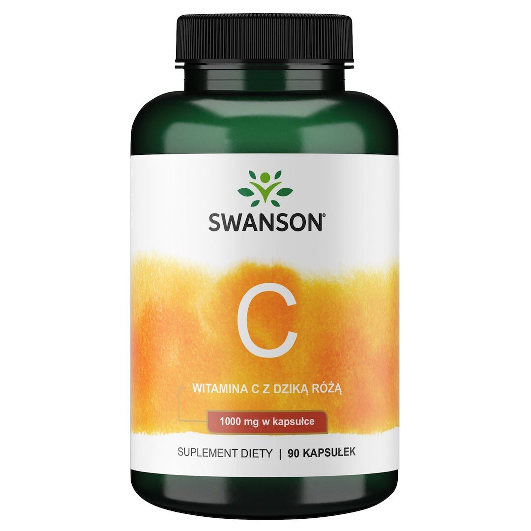 SWANSON Vitamine C 1000 + wilde roos 90 capsules - Viking Supplements