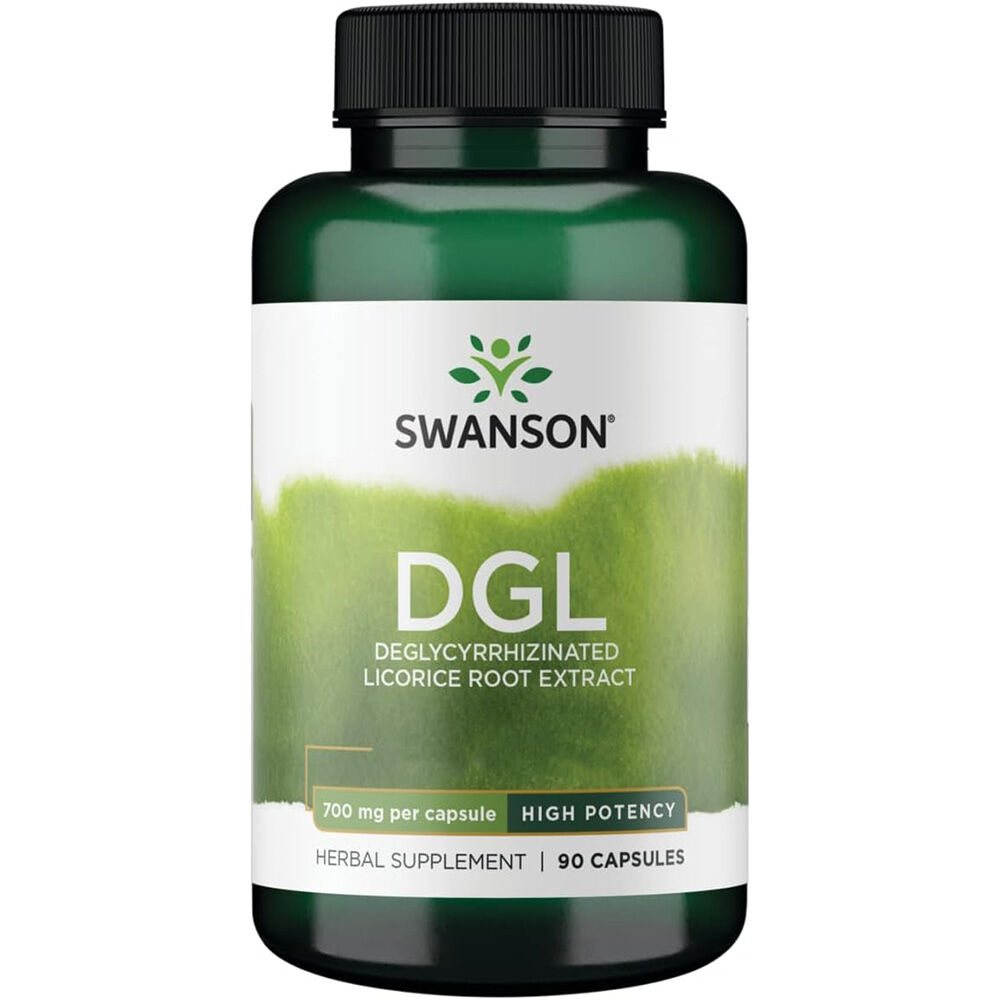 Swanson DGL High Potency 700 mg 90 capsules - Viking Supplements