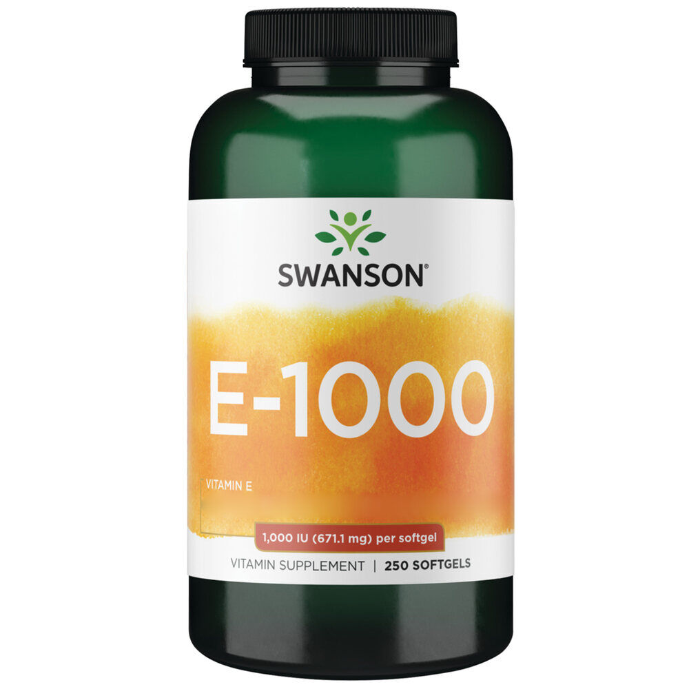 Swanson E-1000 1000IU 250 capsules - Viking Supplements