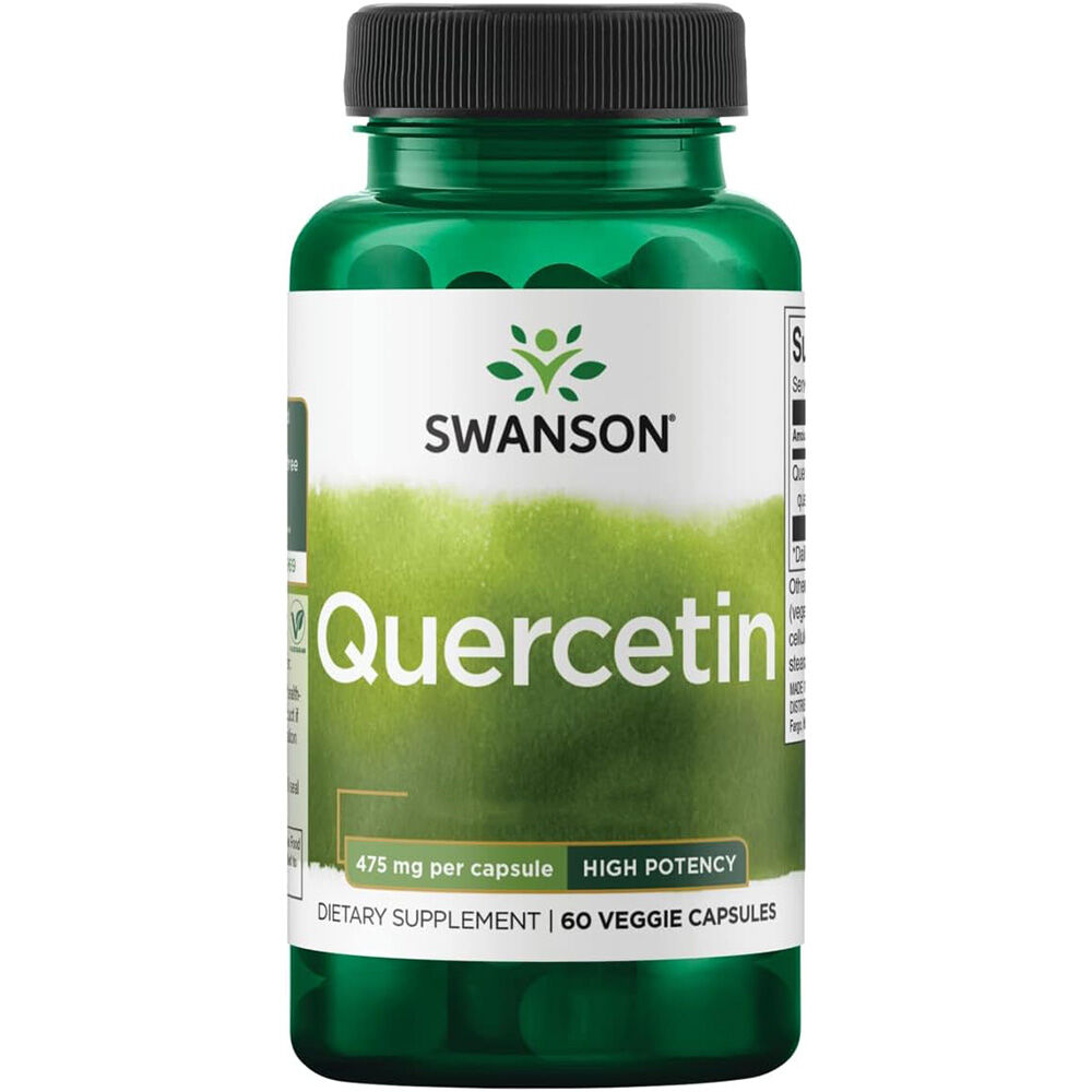 Swanson Quercetine met hoge potentie 475 mg, 60 capsules - Viking Supplements
