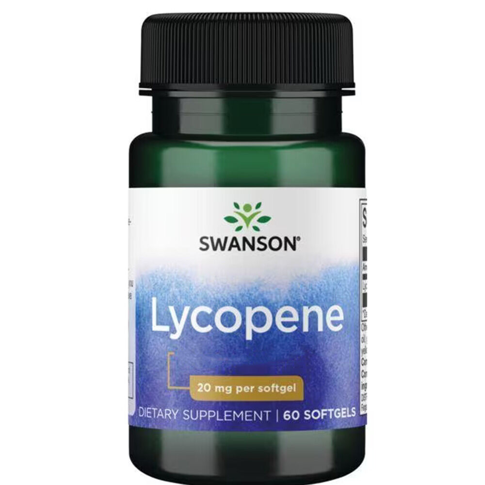 Swanson Lycopeen 20 mg, 60 softgels - Viking Supplements